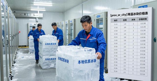 和平降温冰块多少钱一吨？本地制冰厂报价来了