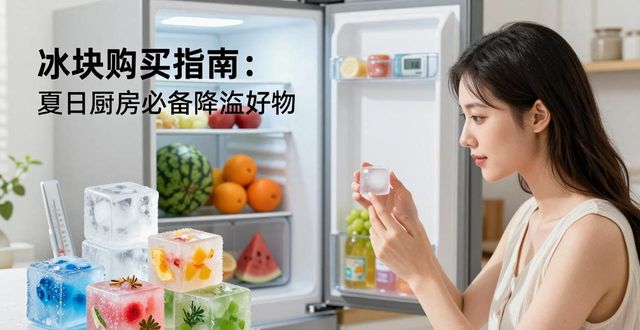 和平冰块购买指南：夏日厨房必备降温好物