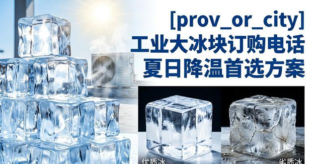 和平工业大冰块订购电话 夏日降温首选方案